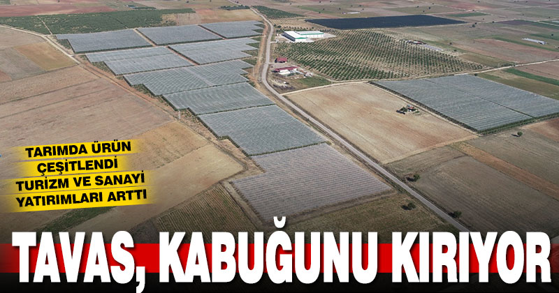 Tavas, tarım, turizm ve sanayide kabuk değiştiriyor