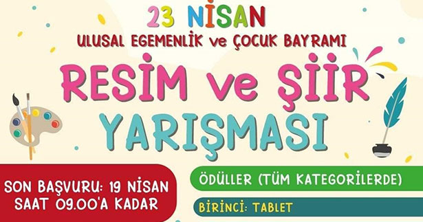 Merkezefendi’de 23 Nisan’a özel yarışma