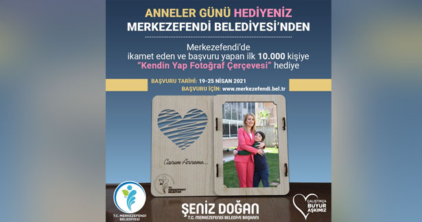 Merkezfendi’den anneler günü hediyesi