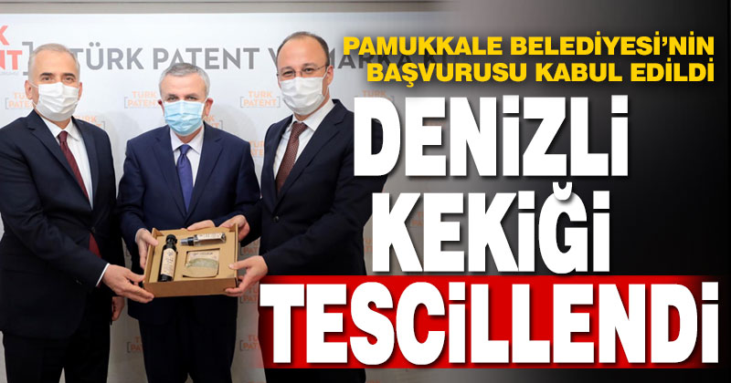 Pamukkale Belediyesi’nin başvurusu kabul edildi, Denizli kekiği tescillendi