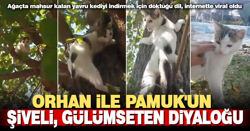 Orhan ile Pamuk’un şiveli, gülümseten diyaloğu
