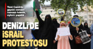 İsrail’in Filistinlilere yönelik saldırıları Denizli’de protesto edildi