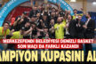 Merkezefendi Belediyesi Denizli Basket şampiyonluk kupasını aldı