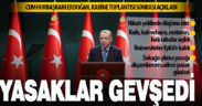 Cumhurbaşkanı Erdoğan’dan 1 Haziran açıklamaları: Yasaklar büyük ölçüde gevşedi