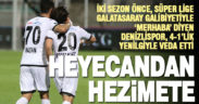 Denizlispor kendi evindeki son maçında Galatasaray’a yenildi