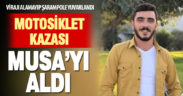 Motosikletin hakimiyetini kaybeden genç kazada hayatını kaybetti