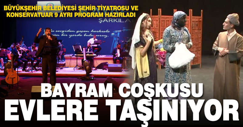 Büyükşehir’den dolu dolu bayram programı