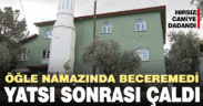 Denizli’de camiden duvar saati çalan kişi kamera görüntülerinden tespit edilerek yakalandı