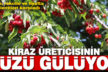 Tescilli Honaz kirazı bu sezon üreticisinin yüzünü güldürdü