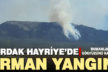 Çardak Hayriye’de orman yangını