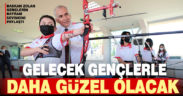 Başkan Zolan gençlerin bayram sevincini paylaştı
