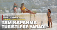 Pamukkale tam kapanma süresince 12 bin 597 turisti misafir etti