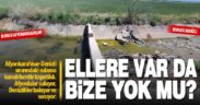 Afyon-Denizli sınırındaki sulama krizi, çiftçiyi isyan ettirdi