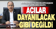 Koronavirüsü atlatan başkan Akçay: Ağrıdan uyuyamıyordum, sanki sırtıma çivi batıyordu