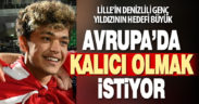 Lille’in genç futbolcusu Mustafa Kapı: Avrupa’da düzenli olarak oynayıp uzun süre kalmak istiyorum