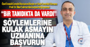 Özel Denizli Cerrahi Hastanesi Beyin ve Sinir Cerrahisi Uzmanı Prof. Dr. İlker Solmaz’dan boyun fıtığı uyarısı
