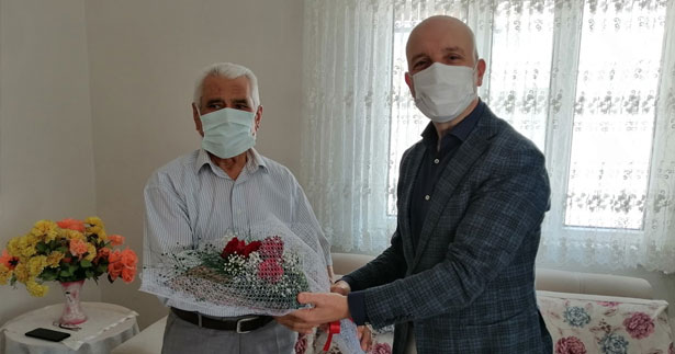 Özbaş’tan şehit babalarına Babalar Günü ziyareti