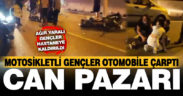 Fevzi Çakmak Bulvarı’nda kaza: 2 ağır yaralı