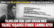 Tavaslı genç şair İstanbul’daki evinde hayatına son verdi