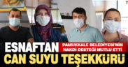 Esnaf, Pamukkale Belediyesi’nin nakdi desteğinden memnun