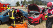 Acıpayam’da otomobiller çarpıştı: 6 yaralı