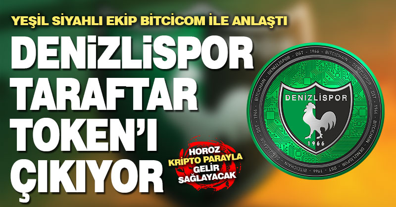 Denizlispor, taraftar token’ı çıkıyor