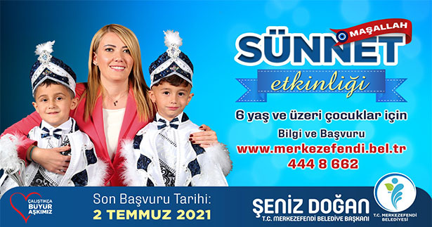 Merkezefendi Belediyesi’nden sünnet şöleni