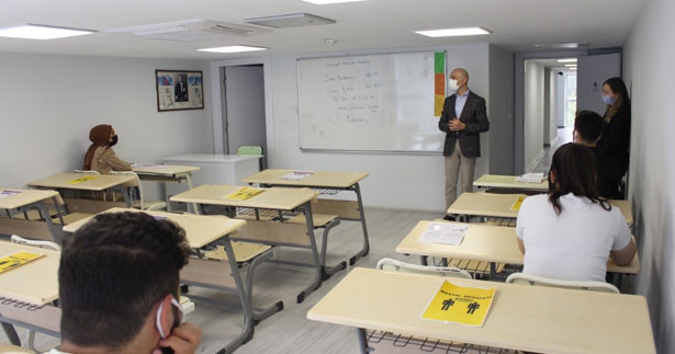 Sarayköy’de YKS provası