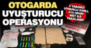 Denizli Otogarı’nda uyuşturucu operasyonu