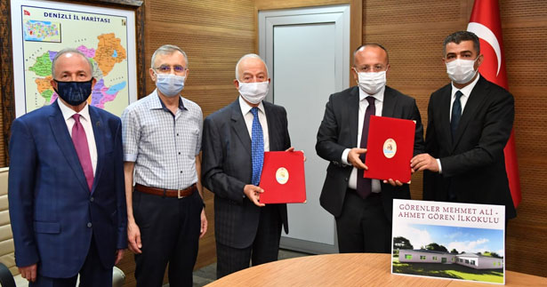 İki hayırseverden Kale’ye ilkokul