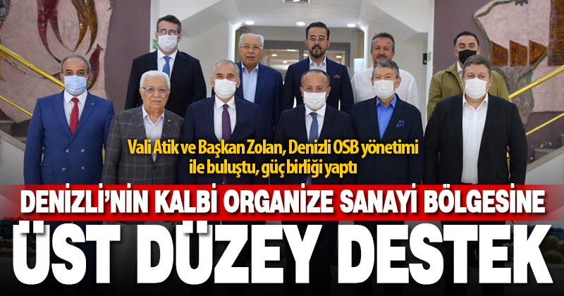 Denizli Organize Sanayi Bölgesi için güç birliği