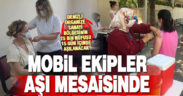 Denizli’de tekstil ve OSB çalışanları mobil ekiplerce aşılanıyor