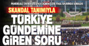 Pamukkale Üniversitesi’nde öğrencilere sorulan soru Türkiye gündemine girdi