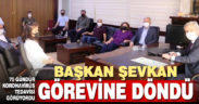 Koronayı yenen başkan 70 gün sonra görevine döndü