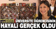 Çivril’de üniversite öğrencisinin girişimiyle yenilenen binada kütüphane ve kurs merkezi açıldı