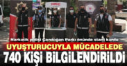 Denizli’de 740 kişi uyuşturucu hakkında bilgilendirildi