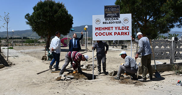 Buldan’dan Yenicekent’e özel hizmet