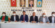 AK Parti İl Başkanı Güngör Beyağaç’ı ziyaret etti