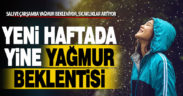 Yeni haftada yağmur bekleniyor, sıcaklık artıyor