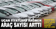 Denizli’deki araç sayısı artışı, fiyatların yüksekliğine rağmen sürdü