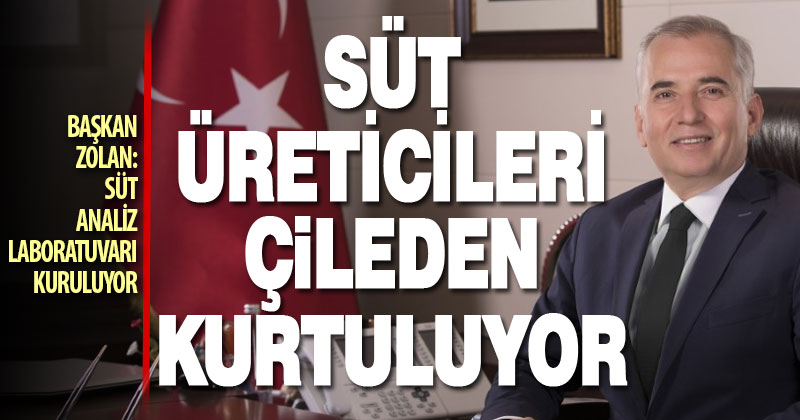 Büyükşehir süt analiz laboratuvarı kuruyor