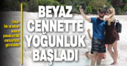 Pamukkale’de sokağa çıkma kısıtlamasının uygulanmadığı ilk cumartesi yoğunluk gözleniyor