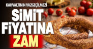 Denizli’de simit 1 lira 75 kuruş oldu