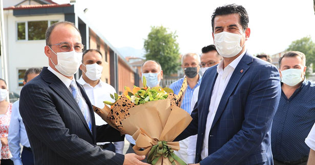Başkan Örki, AK Parti yönetimini ağırladı