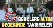 Başkan Osman Zolan’dan gençlere altın değerinde tavsiyeler