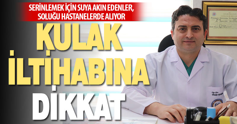 Serinlemek için suya akın edenler, soluğu hastanelerde alıyor