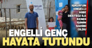 Beyin kanaması geçirip felçli kalan 3 çocuk babası adamın hayatı eşinin gazetede gördüğü haberle değişti