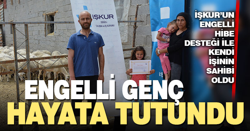 Beyin kanaması geçirip felçli kalan 3 çocuk babası adamın hayatı eşinin gazetede gördüğü haberle değişti