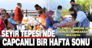 Denizli manzaralı el emeği sergisi