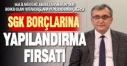 SGK borçlarına yapılandırma fırsatı